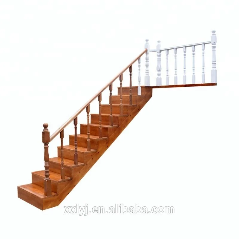 custom.Modern Style Solid Wood Corner Stairs Design Family Indoor Use