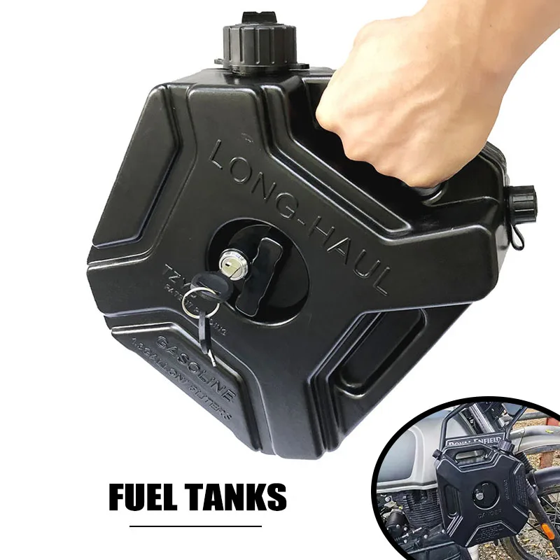 3L/5L Portable Jerry Can Gas Fuel Tank Plastic Petrol Car Gokart Spare Container Gasoline Petrol Tanks Canister ATV Motorcycle