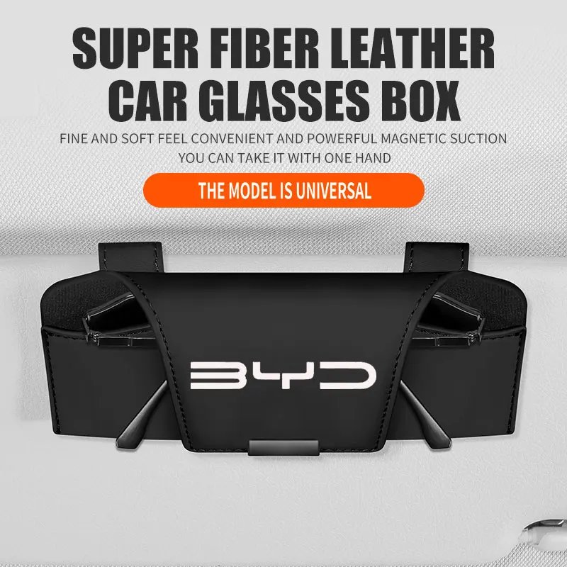 BYD السيارات سيارة نظارات كليب الشمس قناع النظارات الشمسية نظارات حالة تخزين السيارة الداخلية سيارة سيارة المنتجات الداخلية نظارات Fra