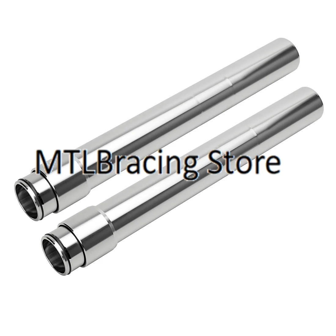 Goud/Zilver Front Shock Pipe Vork Buitenste Buizen Voor Yamaha TZR250 3MA 1990 450mm 3MA-23136-10-00 Vork Suspension Stanchion Benen - afbeelding 2