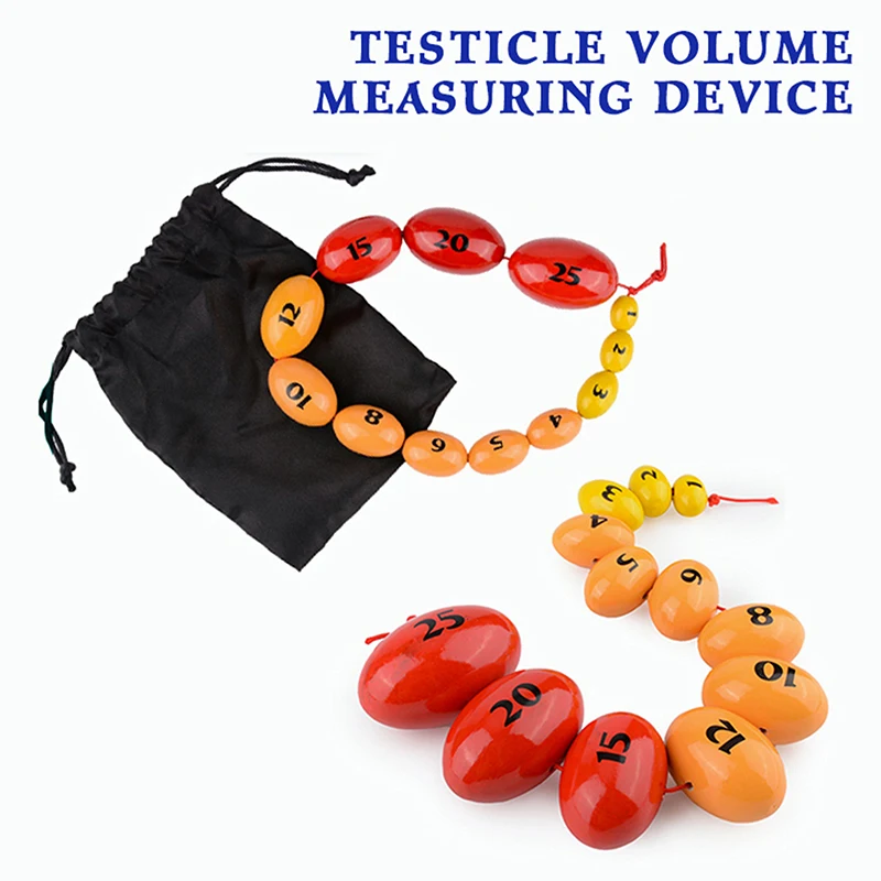 

Wooden Orchidometer – 12-Size Testis Volume Measurement Tool for Male Tanner Stage Assessment