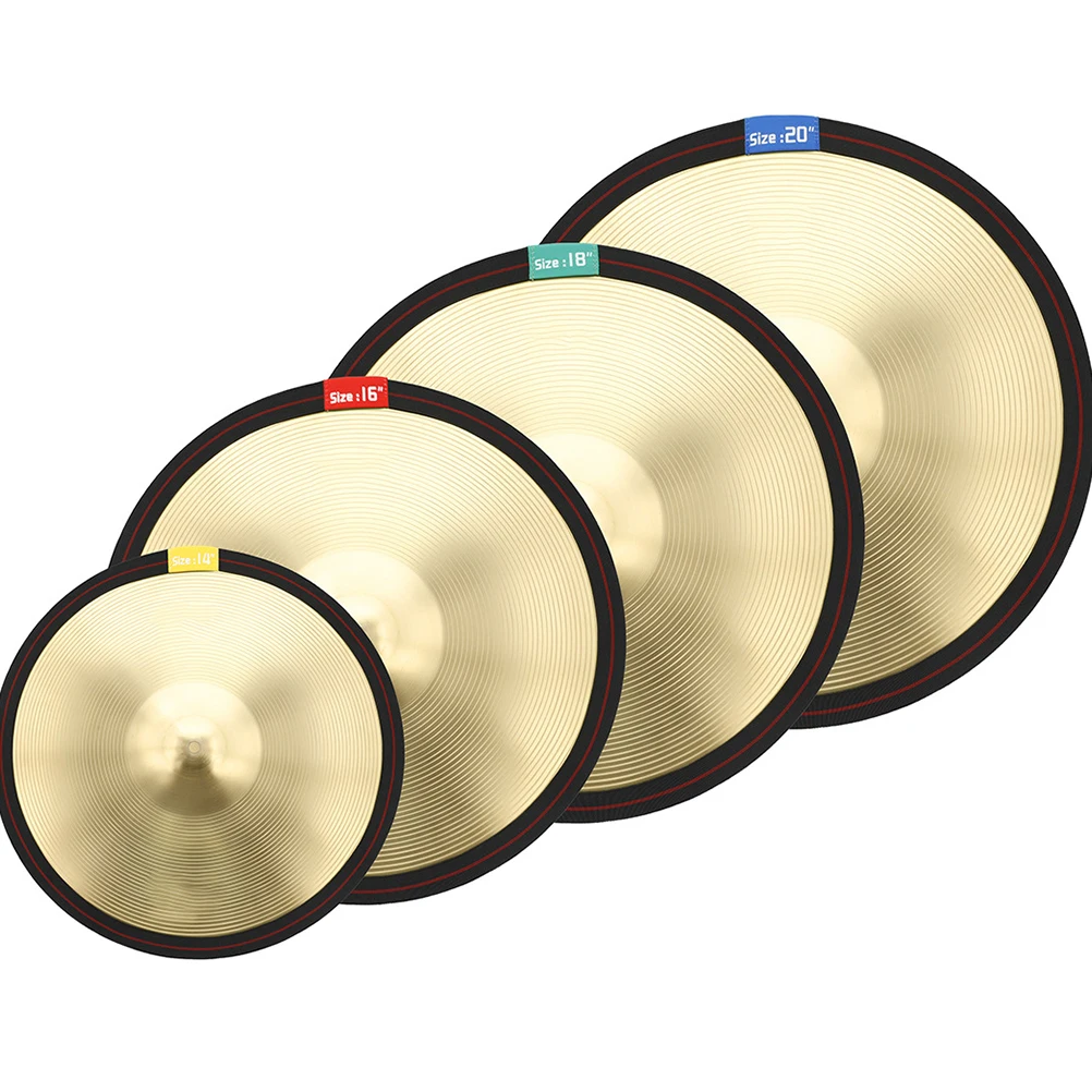

Silence Drum Belt Mute Dampener Cymbal Dampeners Practice Pads Mutes Mufflers Damper Dampening