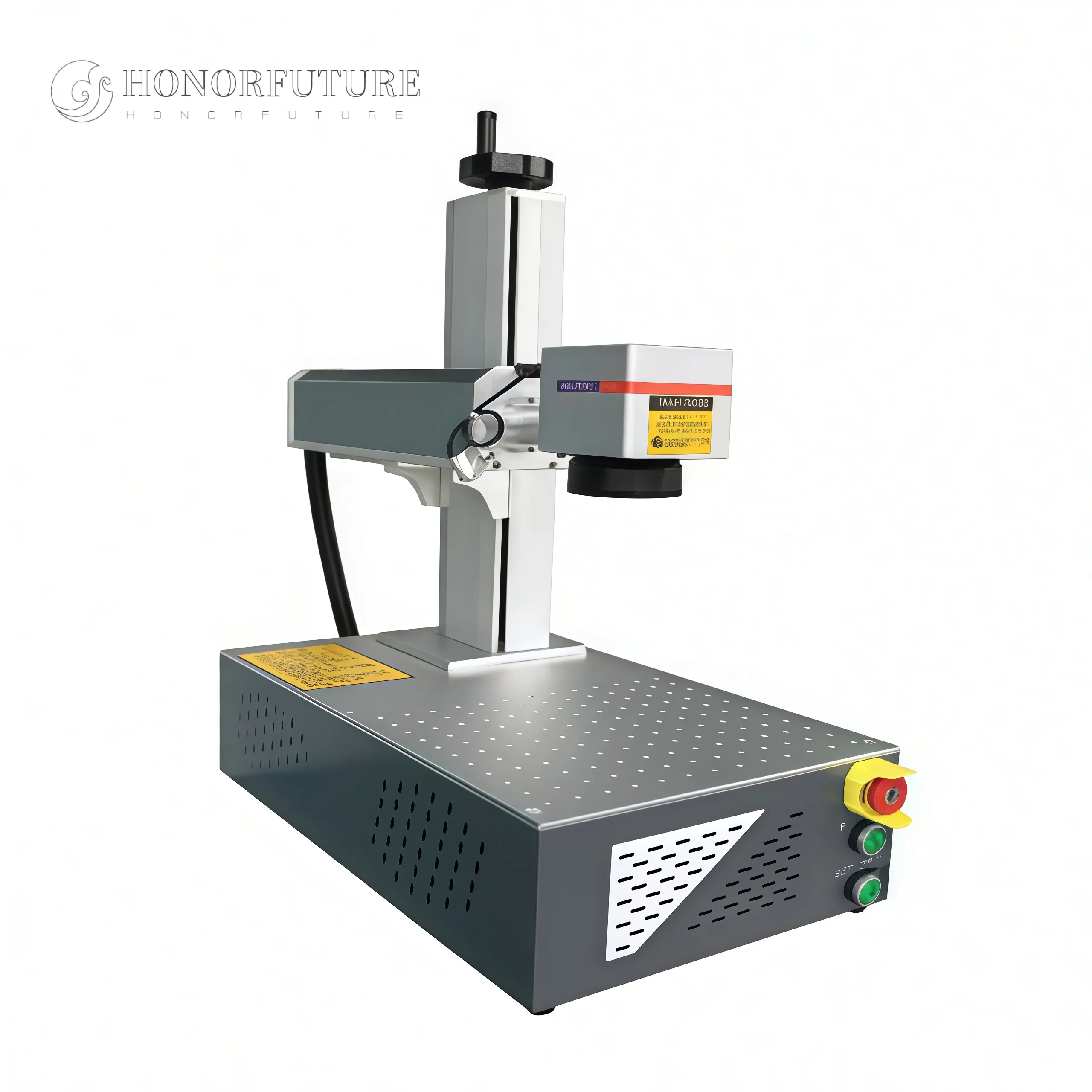 

Air-Cooled Fiber Laser Marking Machine High-Speed Engraving for Aluminum/Stainless Integrated Supports AI DXF DST PLT DWG LOGO