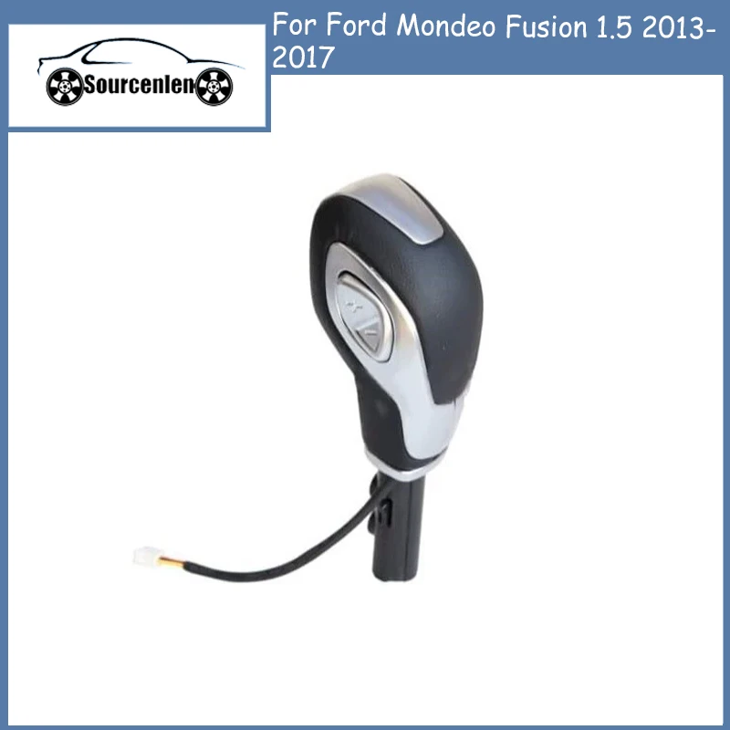 

Gear Shift Knob Handle with Button for Ford Mondeo Fusion 1.5 2013-2017 DG9P-7L010CB