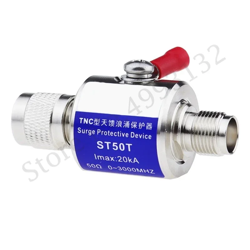 

TNC Antenna Feeder Lightning Arrester 3G Network Lightning Arrester TNC Type RF Signal Surge Protector Connector ST50T