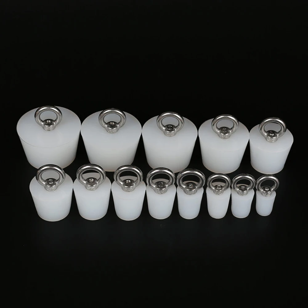 1Pcs Floor Drain Plug Sewer Mouth Silicone Seal With Handle Stopper Deodorize Drainage Cover For Sink Bathtub Bathroom Kitchen