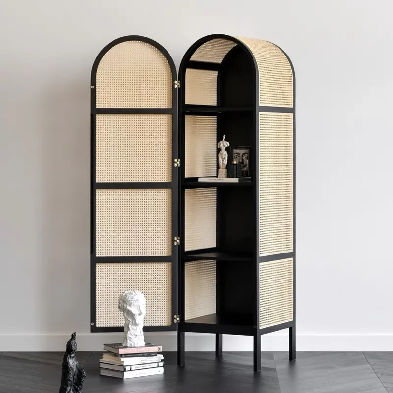 

Armored Furniture Small Wicker Wardrobe Clothes Organizers Baby Shoe Cupboard Fabric Children's Bathroom Organizer Bookcase Wood