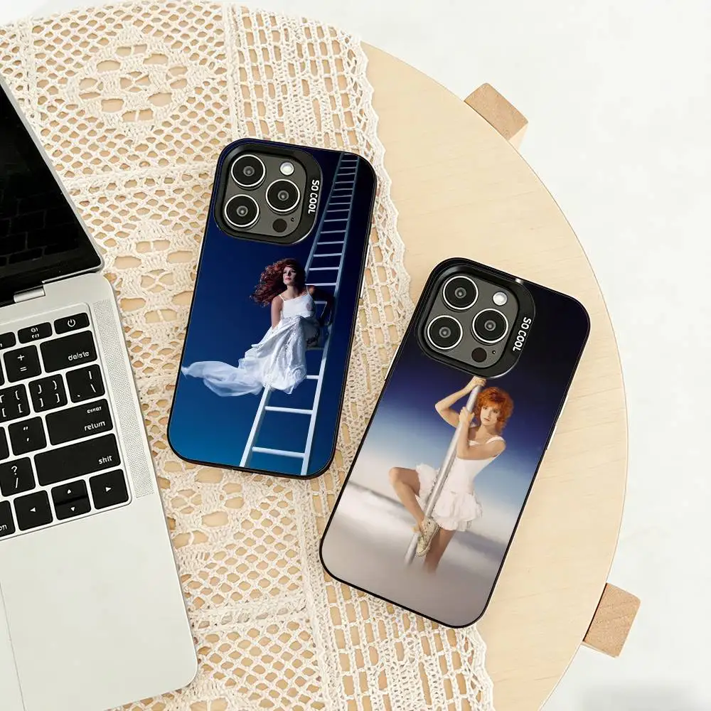 

J-Jeanne M-MyleneS F-FarmerS Phone Case For iPhone 17,16,15,14,13,12,11 Plus,Pro Max,XS,Colored silver phone case