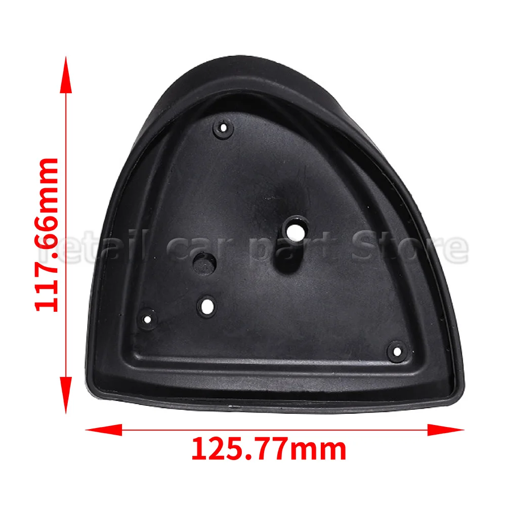 Pair of Door Mirror Base Seals Left Right 2208110198 2208110298 Fit for MercedesBenz W220 S320 S350 S430 1999-2006