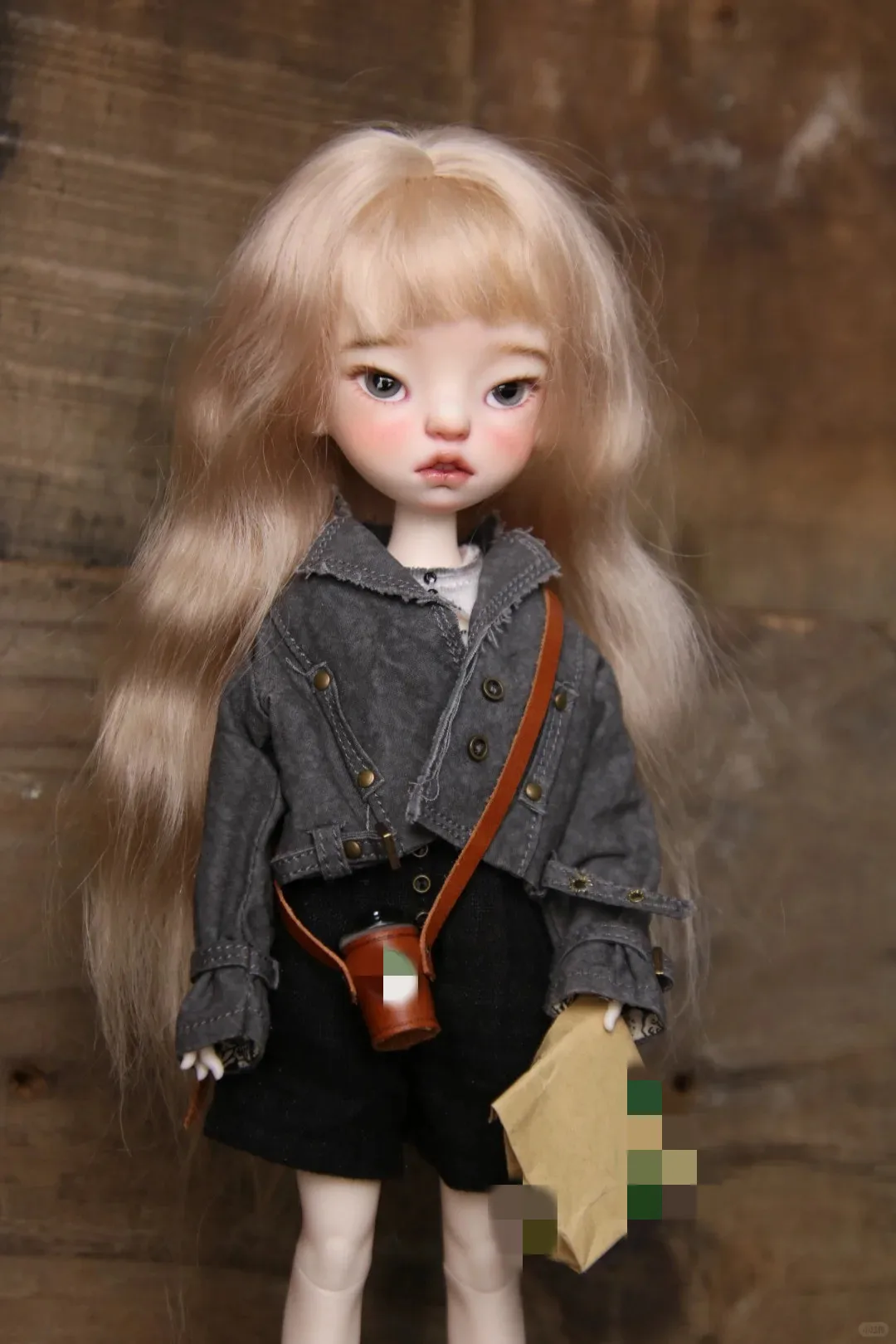 

Высококачественная BJD кукла 1/6 Bailu Xiaop, девочка, из усовершенствованной смолы, с загорелой кожей, художественная модель, игрушка для самостоятельной макияжировки, для коллекционеров