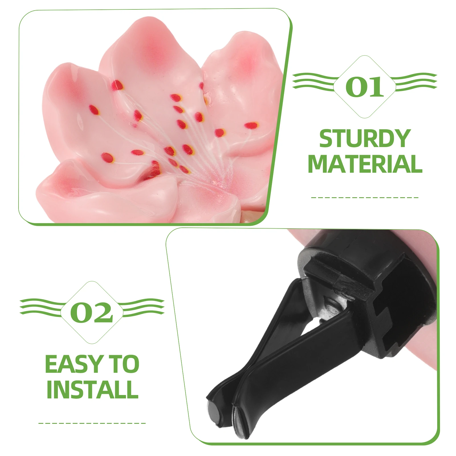 

Smell Car Perfume Air Freshener Accessories Interior Automotive Vent Clip Decorations