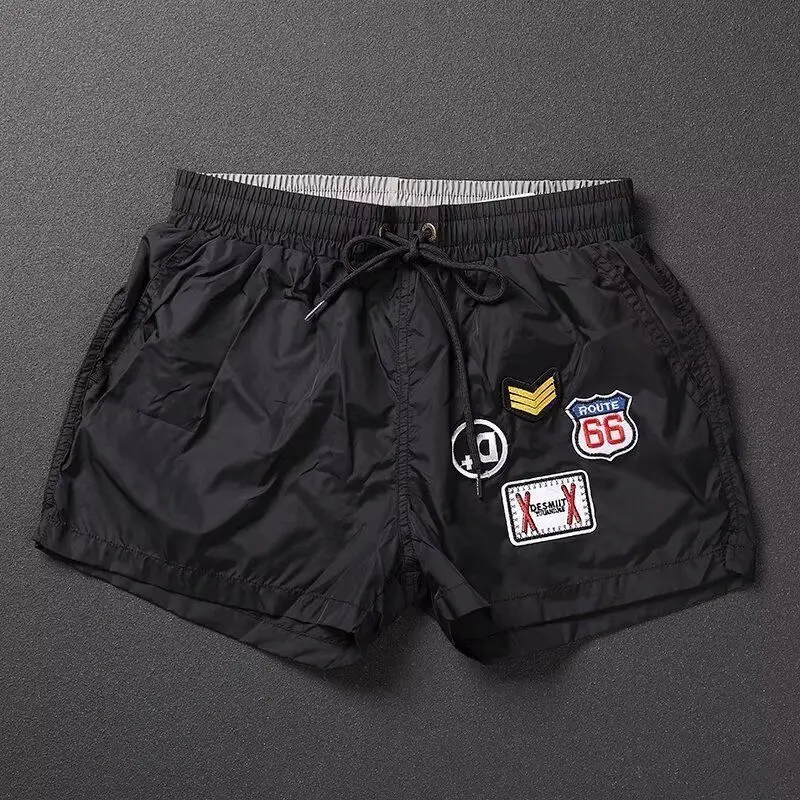 High Quality Men's Popular Summer Loose Swimming Trunks Men's Beach Swimming Trunks Shorts Swimming Casual Vacation Beach Shorts