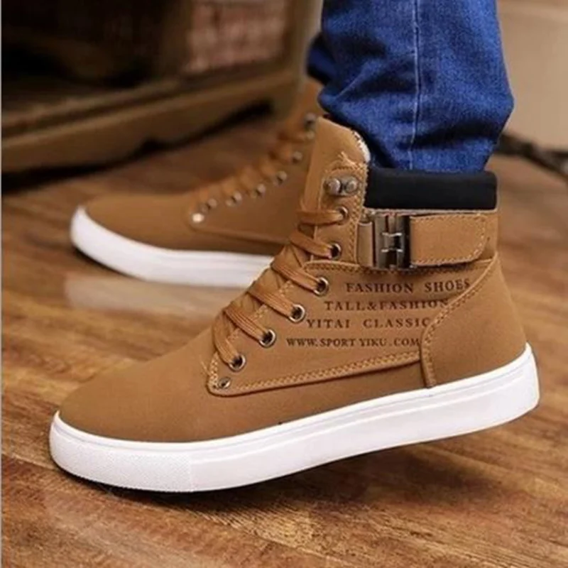 

Classic Men Shoe 2022 Autumn British High Top Casual Shoe Fashion Frosted Sports Mesh Shoe Popular Casual Board Shoe Mens Tennis