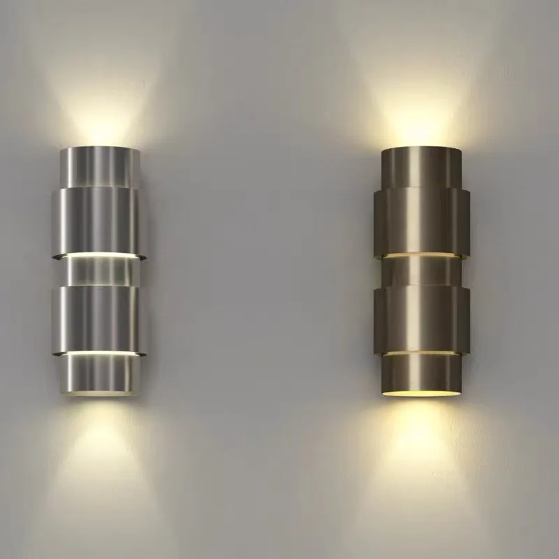 

Modern light luxury long wall lamp Nordic living room bedroom TV background wall aisle minimalist black hotel