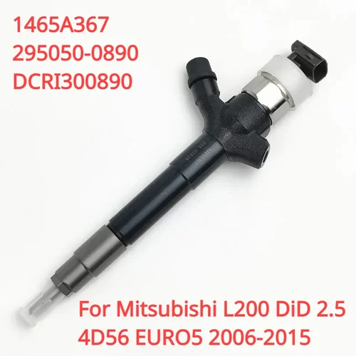 Imagen 2 del producto Boquilla de inyector diésel para Mitsubishi L200 DiD 2,5 4D56 EURO5 2006-2015, nuevo, 295050-0890, 1465A367, DCRI300890