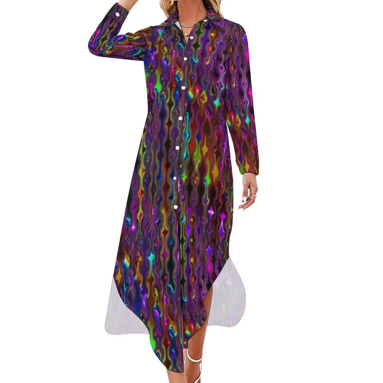 

Disco Sucks!!! Long Sleeved Shirt Dress women's evening dresses 2024 Summer skirt Woman's evening dress