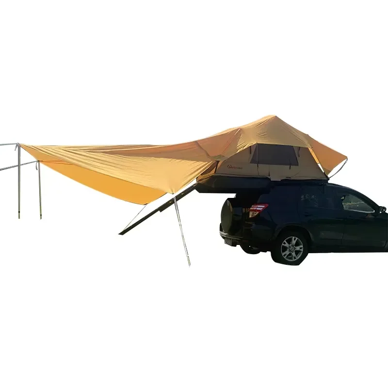 

Roof Top Tent with Front Awning for Modern Design Vehicles Canvas Fabric