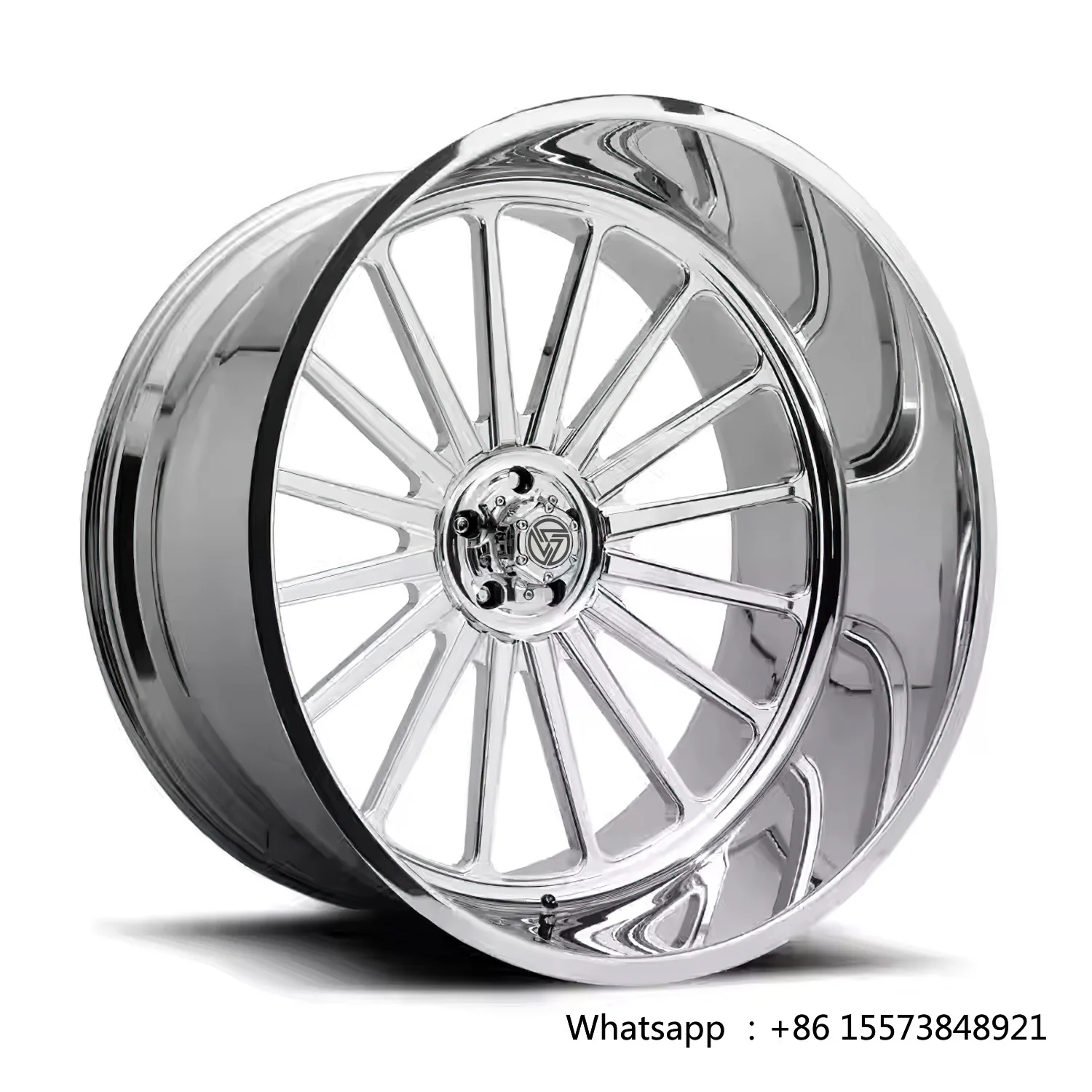 Forged Dual Truck Wheels 16-22 Inch Chrome Polished 4x4 Off-Road Alloy Rims with 20mm ET for Pickup Trucks Wheel