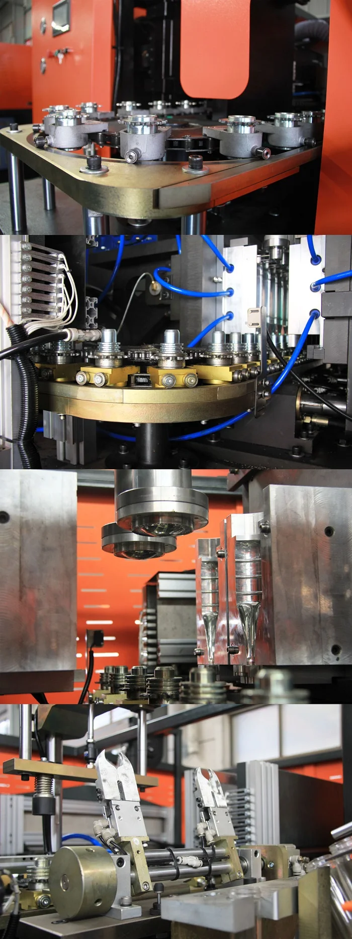 500Pcs/H customized HDPE Machine PET Bottles Blow Molding Machine/ Plastic Blowing Machines For Chemical Jerrycan Production