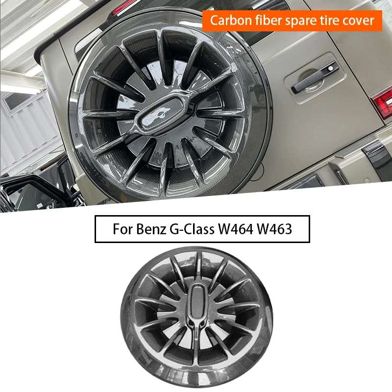 Carbon Fiber Material Spare Tire Cover for Benz G-class W464 W463