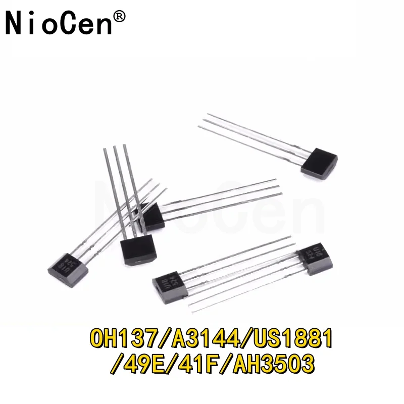 (10PCS/LOT) 49E 41F A3144E US1881 AH3503 OH137 Hall Effect Sensor Hall Sensor Motor