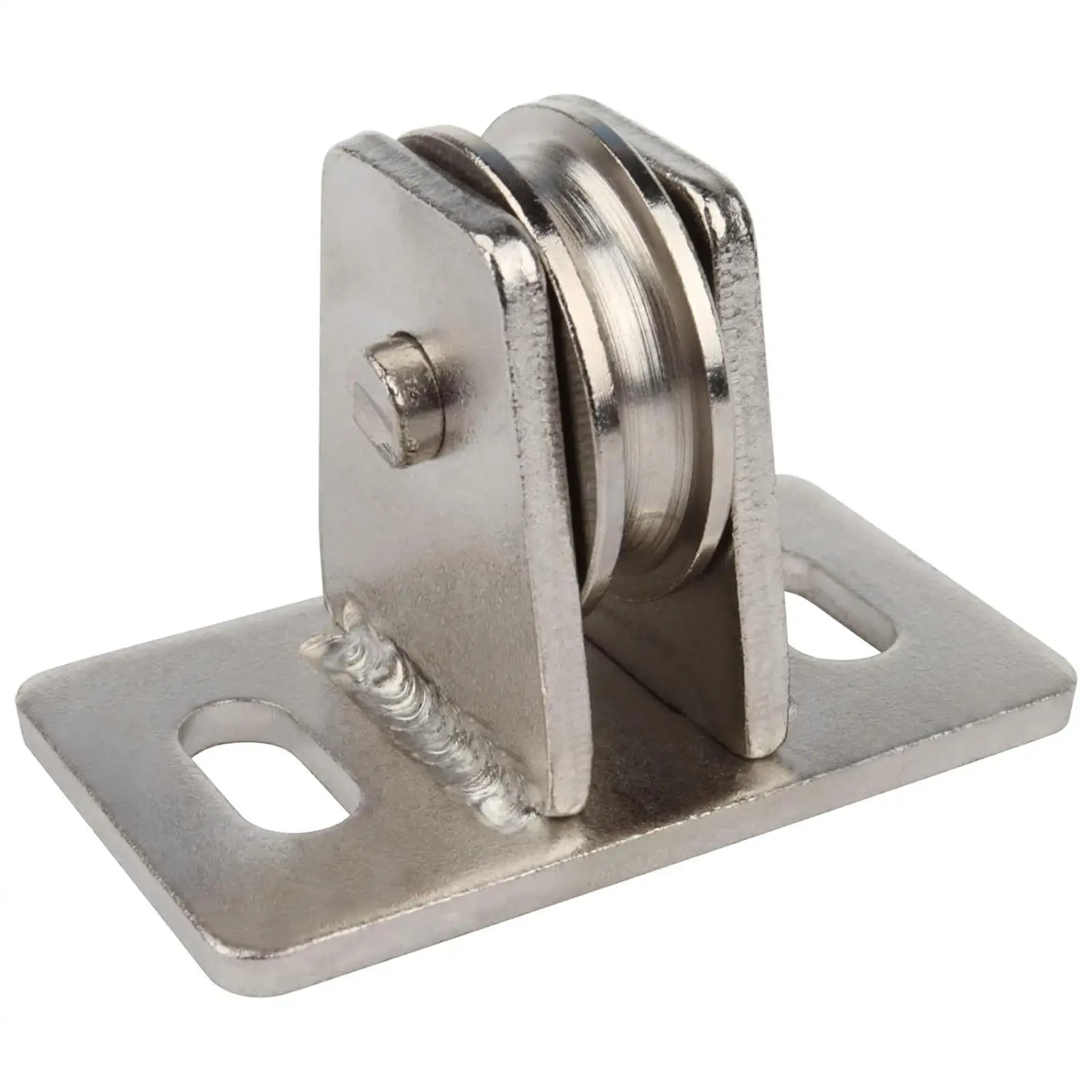 2 Pieces Pulley Block Pulley Roller for Material Handling and Moving DIY Projects Winch Wall Ceiling Mount Rope Cable Cord Guide
