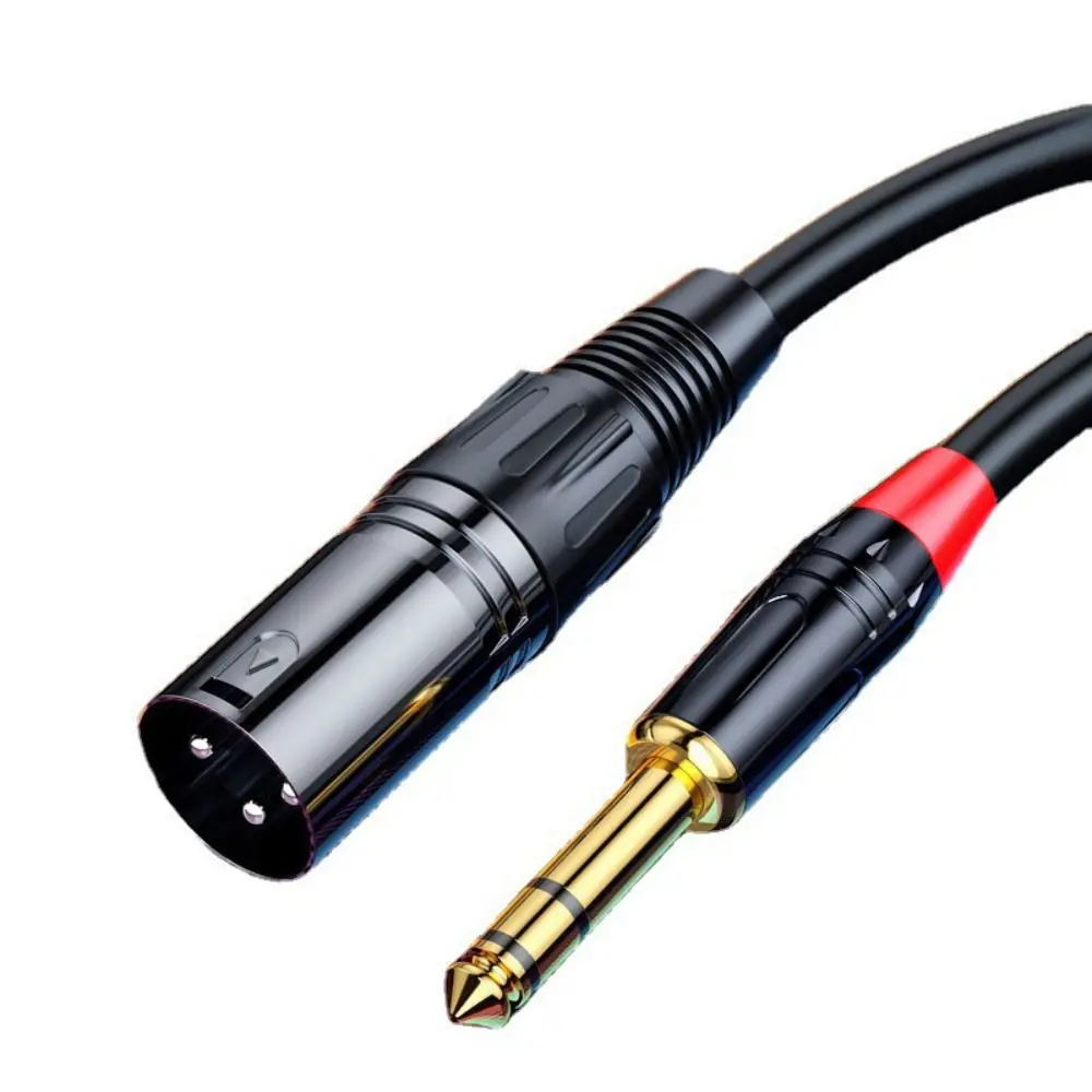 Audio To XLR Jack 6.5 Balanced Microphone Cable Mame To Male/Female 6.35 Large Three Core XLR Cable Aux Line Wide Compatibility