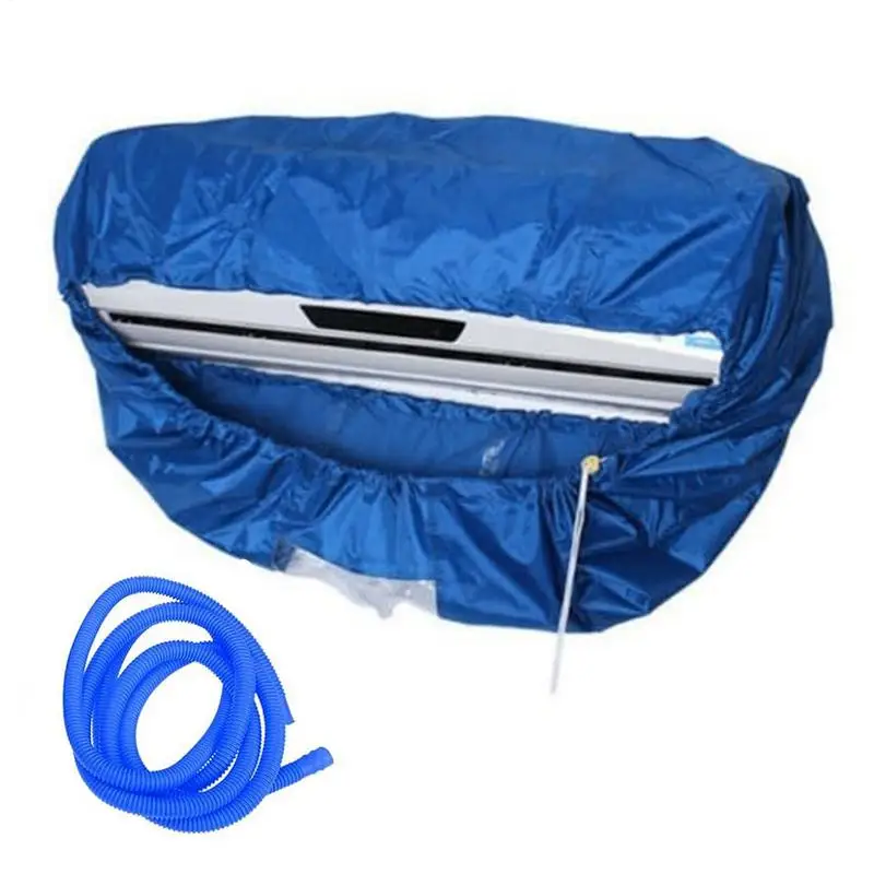 

Split AC Unit Cleaning Kit Air Conditioner Washing Cover With Drainage Hose Household Accessories Conditioning Unit Equipment