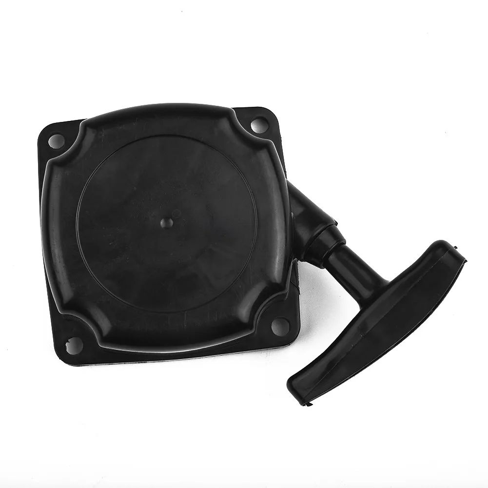 82mm Recoil Starter Black Plastic Brush Yard Garden Outdoor 1pc String Trimmer Equipment Assembly Accessories New