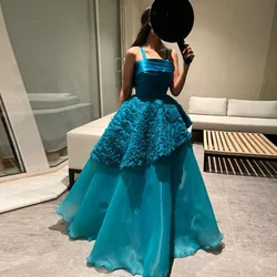 Customized Exquisite Satin Formal Occasion Dresses  A-line Lace Elegant Party Dress Ruching Long Sexy Evening Gowns فساتين