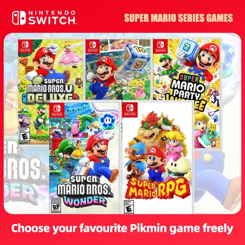 Mario Strikers Battle League Super Mario RPG Party Jamboree Nintendo Switch Offerte di carte da gioco Mario Party Superstars Tennis Aces