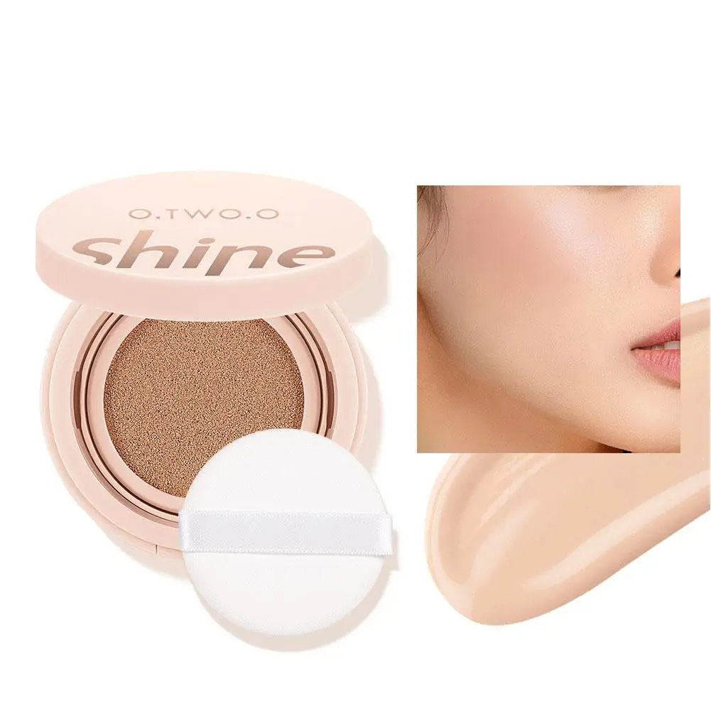 O.TWO.O Shine Cushion BB كريم خفيف الوزن طبيعي متوهج يدوم طويلاً، تغطية قابلة للبناء، مستحضرات تجميل للوجه يومية ناعمة #6