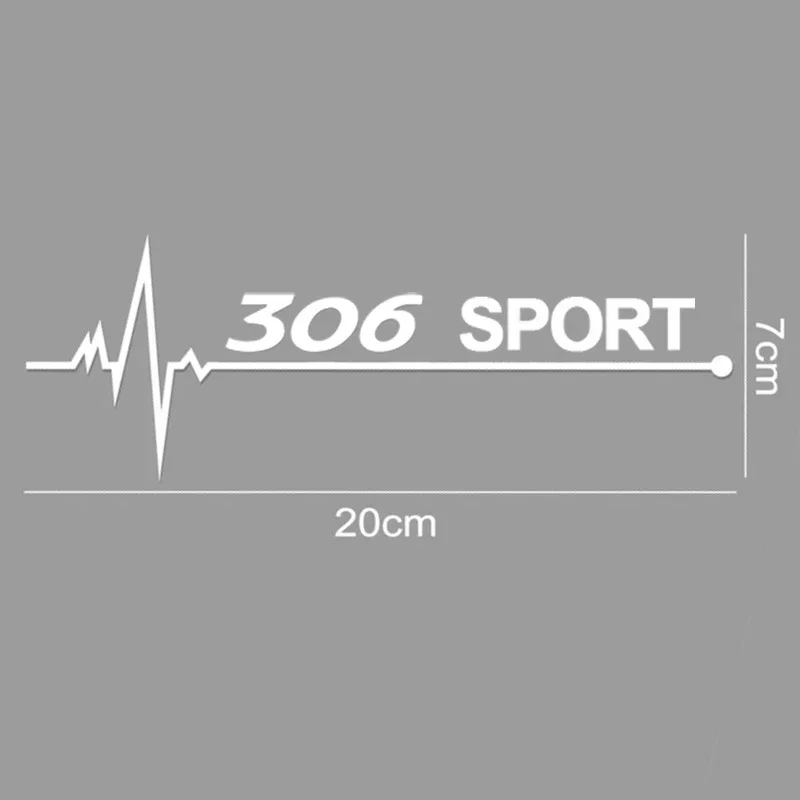 الفينيل عاكس نافذة السيارة الجانبية ملصق الزخرفية مائي لبيجو 306 الرياضة شعار 308 307 407 207 406 408 2008 5008 106 208