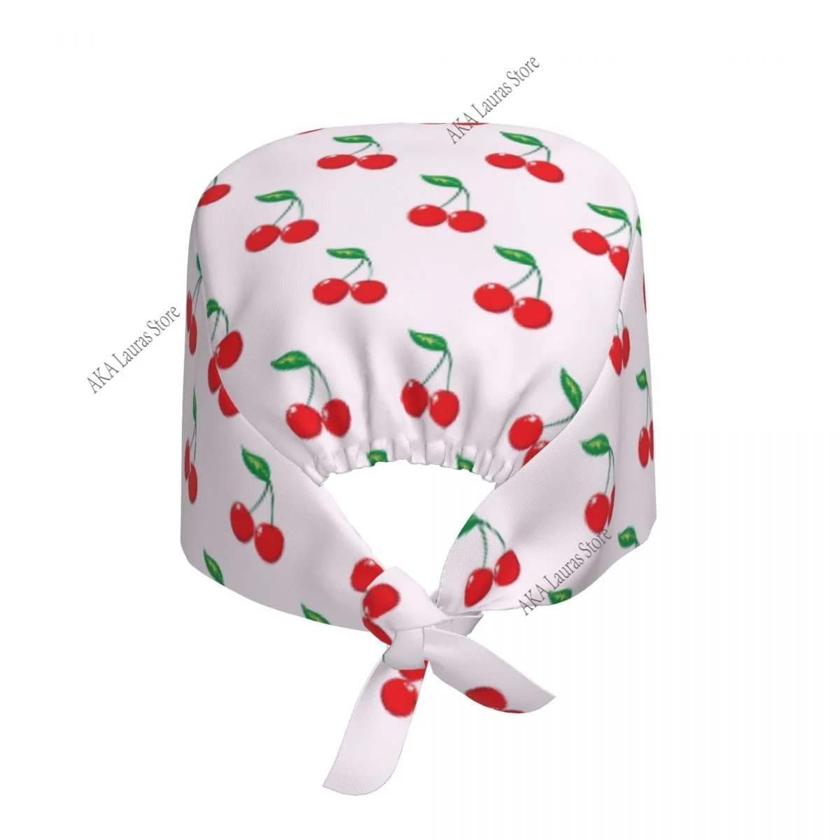 Cherry Hats Scrub Hat Funny Salon Working Cap Laboratory Pet Shop Nursing Scrub Cap Anaesthesia Scrub Cap