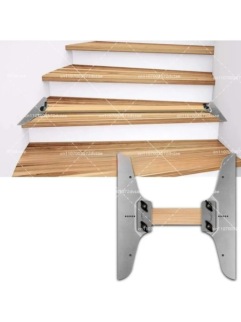 Stair measuring ruler, home decoration tool,  tool with wooden block Stair Tread Gauge