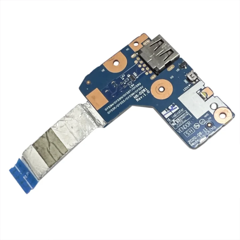 

USB-плата с кабелем для Lenovo Legion 5-15ARH05H 82B1 5P-15ARH05H 82GU NS-D281 TO