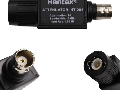 Image of HT201 Passiver Signaldämpfer, 20:1 Dämpfungsvorrichtung, 10MHz Bandbreite für Oszilloskop