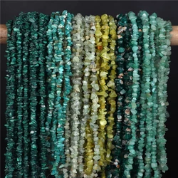 Natural Stone Chips Bead 5-8mm Turquoises Malachite Quartzs Irregular Gravel Beads For Diy Bohemia Jewelry Making Accessories