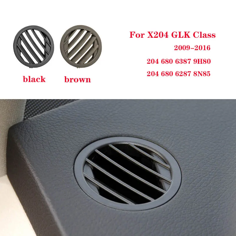 Car Dashboard Left Right Side A/C Air Conditioner Air Vent Outlet Grille Cover For Mercedes Benz GLK Class X204 2009-2016