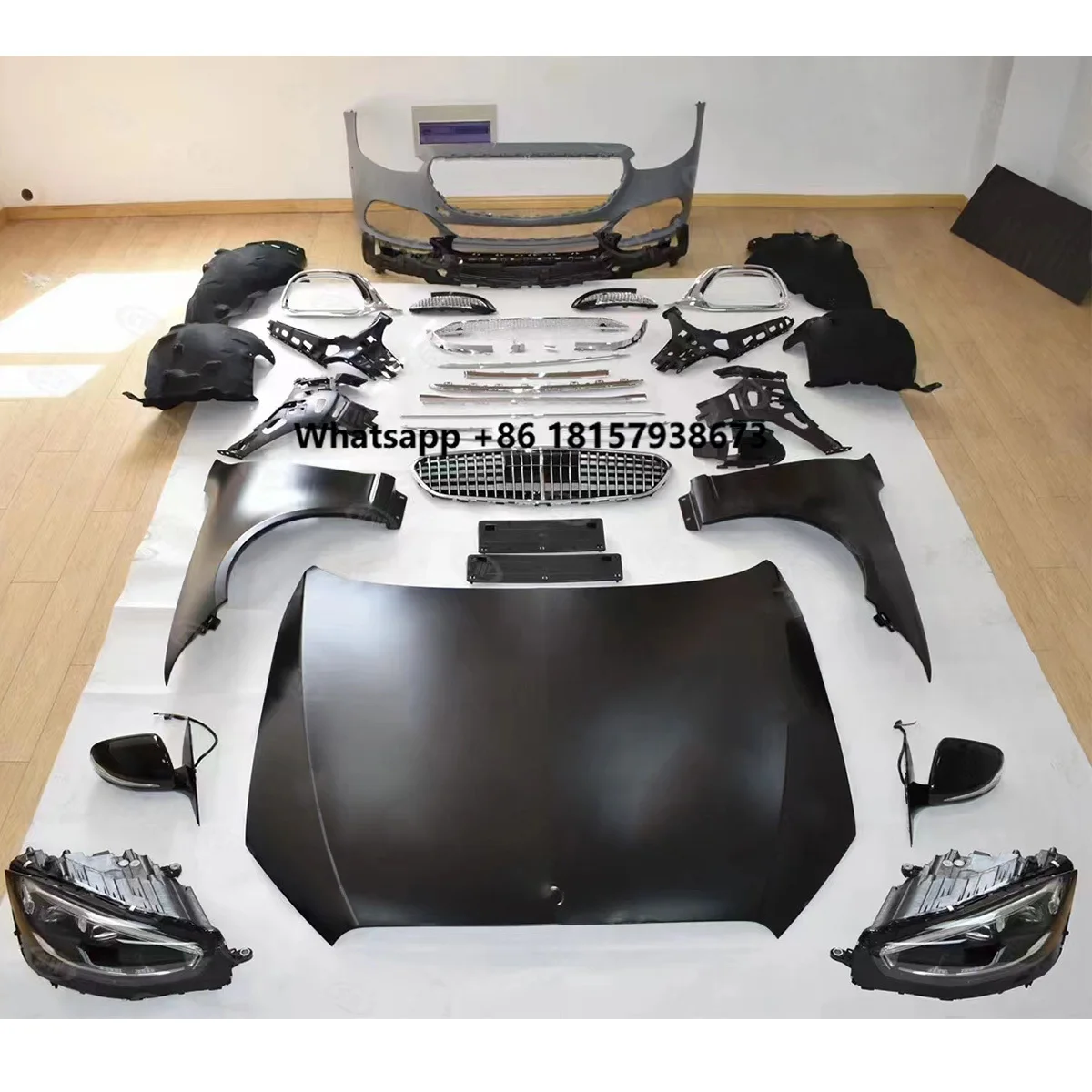 

Car Parts Bodykit Escalate Refitr for S Class W221 2006-2013 Refit to W223 21+