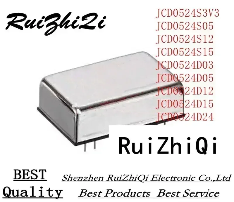 10PCS/LOT JCD0524S3V3 JCD0524S05 JCD0524S12 JCD0524S15 JCD0524D03 JCD0524D05 JCD0524D12 JCD0524D15 2:1 Input Range 3 Year