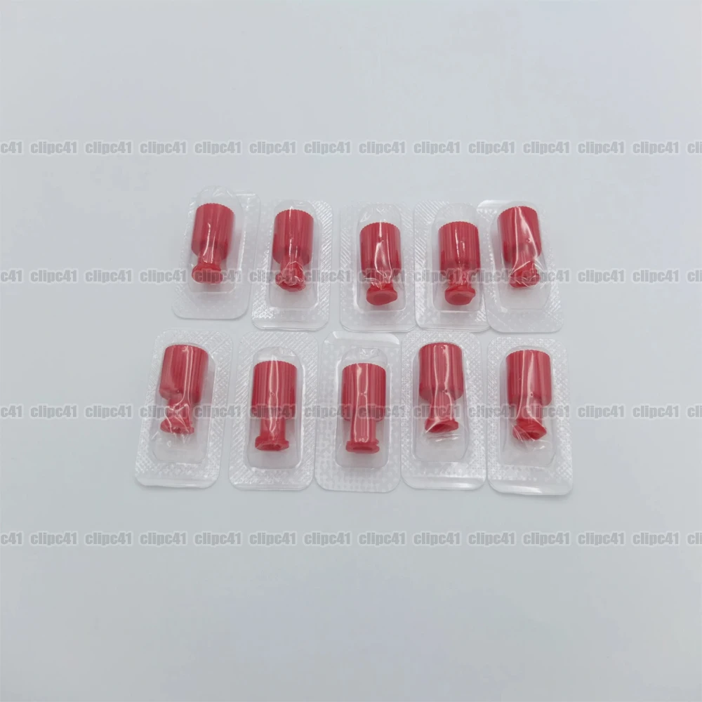 50Pcs Combi-Cap Male/Female Luer Lock Closure Spiral Plug Cap Sterile Individual Pack Accessories ABS