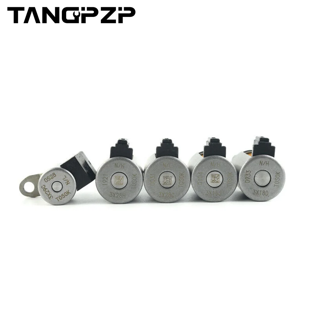 TANGPZP JF015E RE0F11A CVT Transmission Solenoid Kit For Nissan Tiida Sylphy Sentra Versa Sunny Valve Body Parts