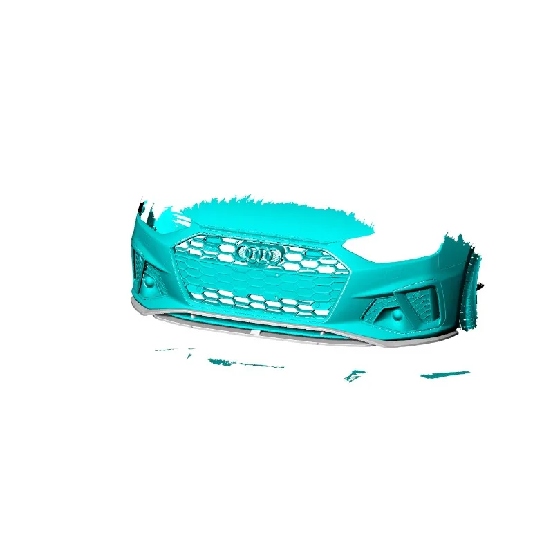 2pcs/set Carbon Fiber Front Bumper Lip For Audi A4 Sline S4 Sedan 4-Door 2020-2021