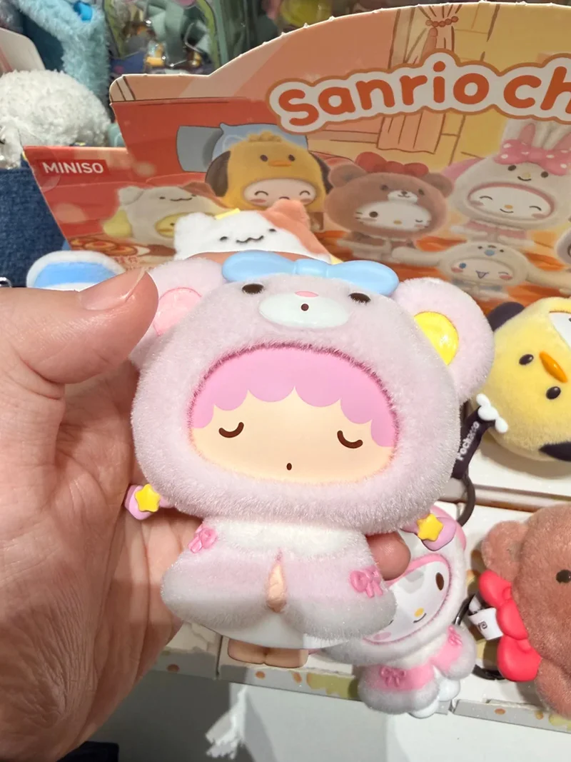 [Vorverkauf] Echter Sanrio Small Cloak Series Series Blind Box Anhänger Gesichtsrotation zum Wechseln von Ausdrücken Anhänger Spielzeug Geschenk