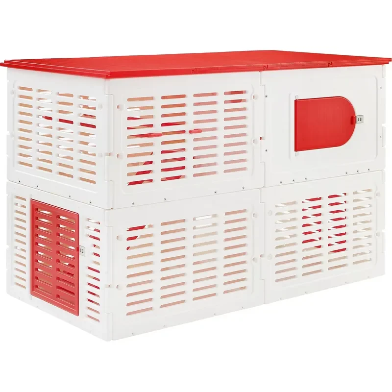 Hot Sale Big Size Waterproof Garden Hen House Solid Pattern Chicken Coop Made in China Breathable Plastic Chicken Coop