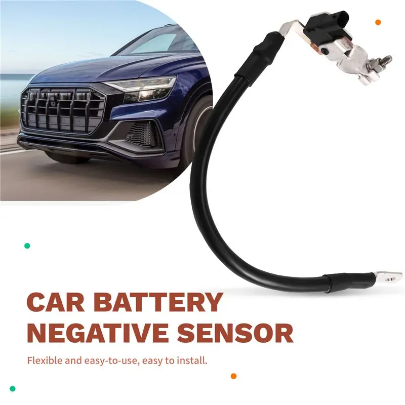 AB96-For A5 8T 8F 2013 A66 2014 Battery Sensor Cable Negative Electrode Wire Battery Sensor Battery Monitoring Control