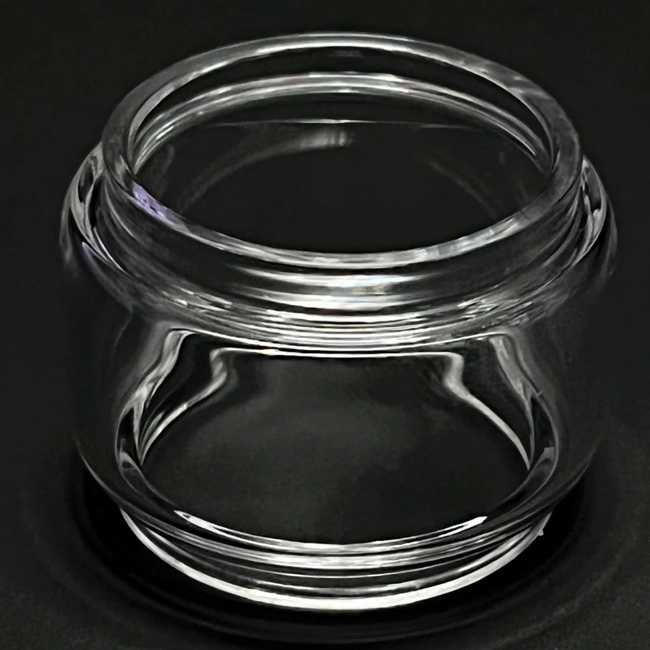 30pcs Transparent Rainbow Bubble Fat Straight Replacement Glass Tube 10/5pcs For Dead Rabbit V1/V2/V3 Tank RTA - view 2