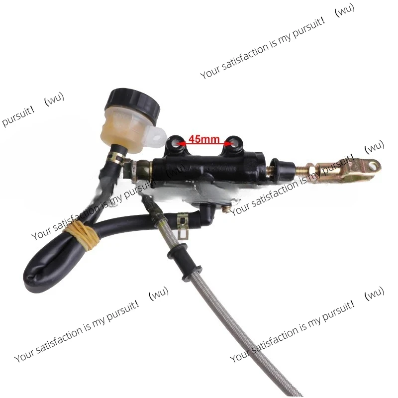 Rear Hydraulic Disc Brake Caliper Master Cylinder Pump Kit For 150cc 200cc 250cc 300cc ATV UTV Buggy Quad Dirt Bike Accessories
