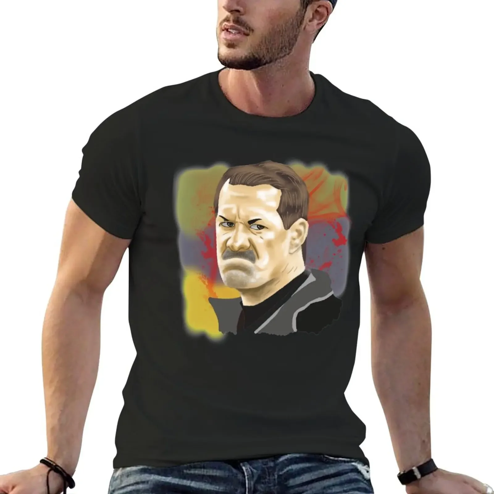 

Bill Cowher T-Shirt anime clothes tops summer top kawaii clothes mens graphic t-shirts anime